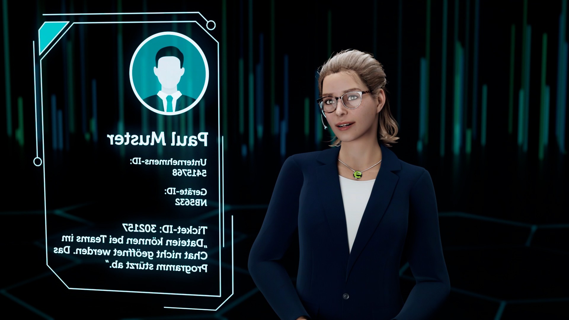 Premiere: Künstliche Intelligenz EMMA erwacht zum Leben 3D-Avatar der evocenta GmbH setzt neue Maßstäbe!