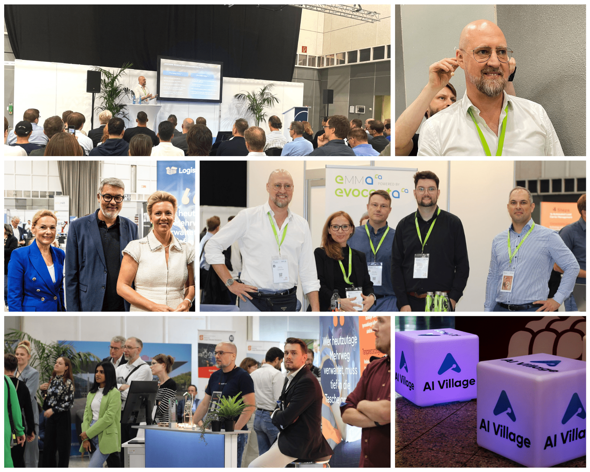 IN2AI Messe 2024 in Dortmund COLLAGE 