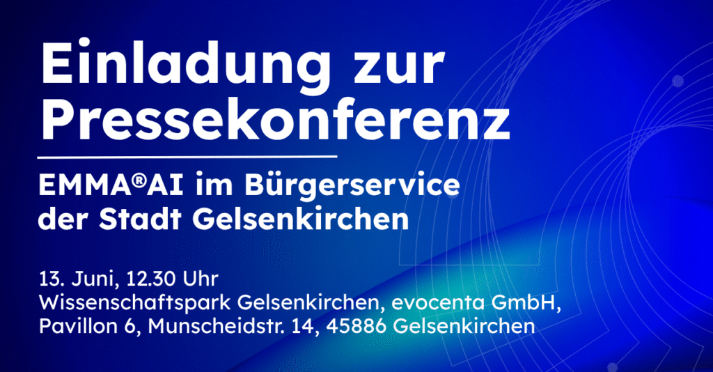 Einladung zur Pressekonferenz
