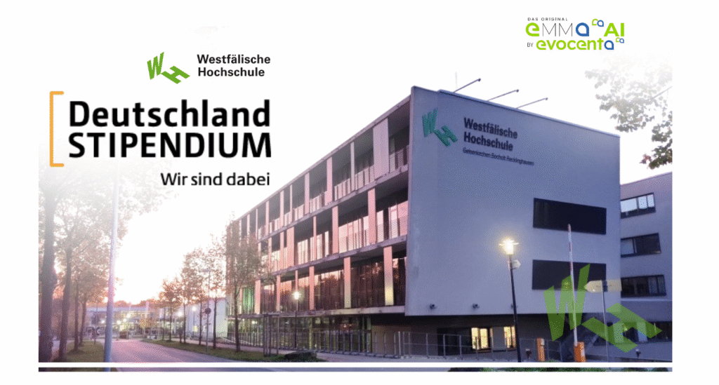 evocenta: Deutschlandstipendium Westfälische Hochschule