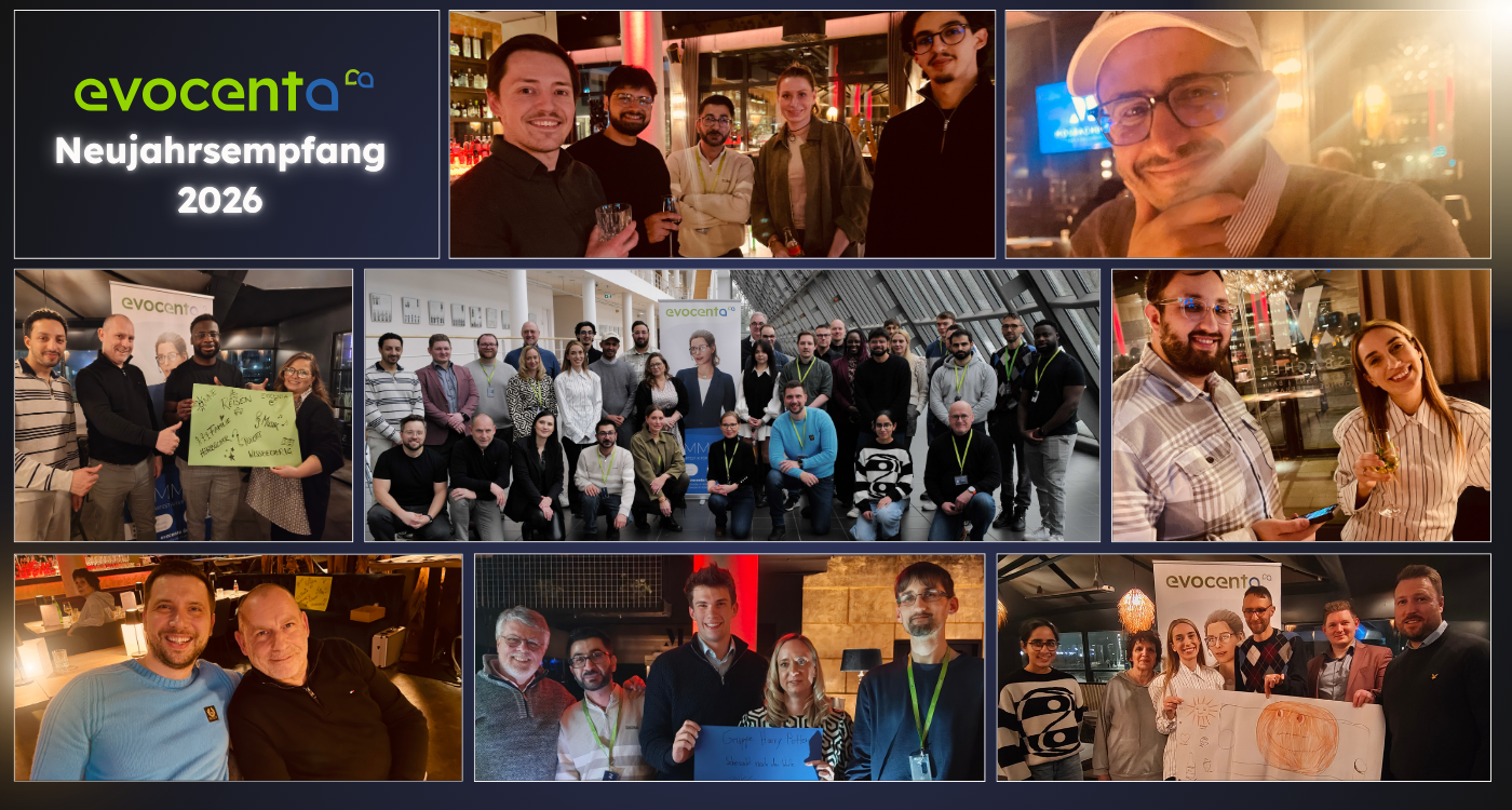 Jahresauftakt 2026 bei evocenta mit EMMA®AI