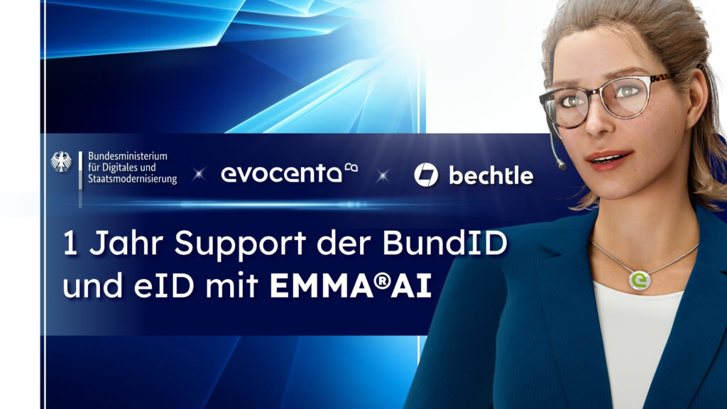 Ein Jahr EMMA®AI im BundID-Support: KI-gestützter Bürgerservice bewährt sich im Betrieb