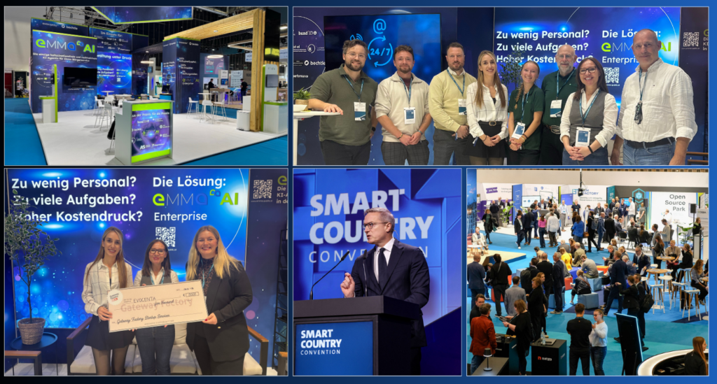 evocenta auf der Smart Country Convention 2026: EMMA®AI Enterprise im Fokus